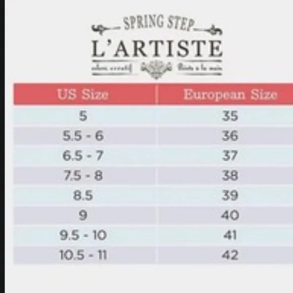 L'ARTISTE Spring Step Leilanie Slingback Leather Floral Sandals - Picture 12 of 12